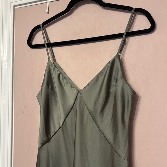 A New Day Olive Green Midi Dress - Picture 2 of 4